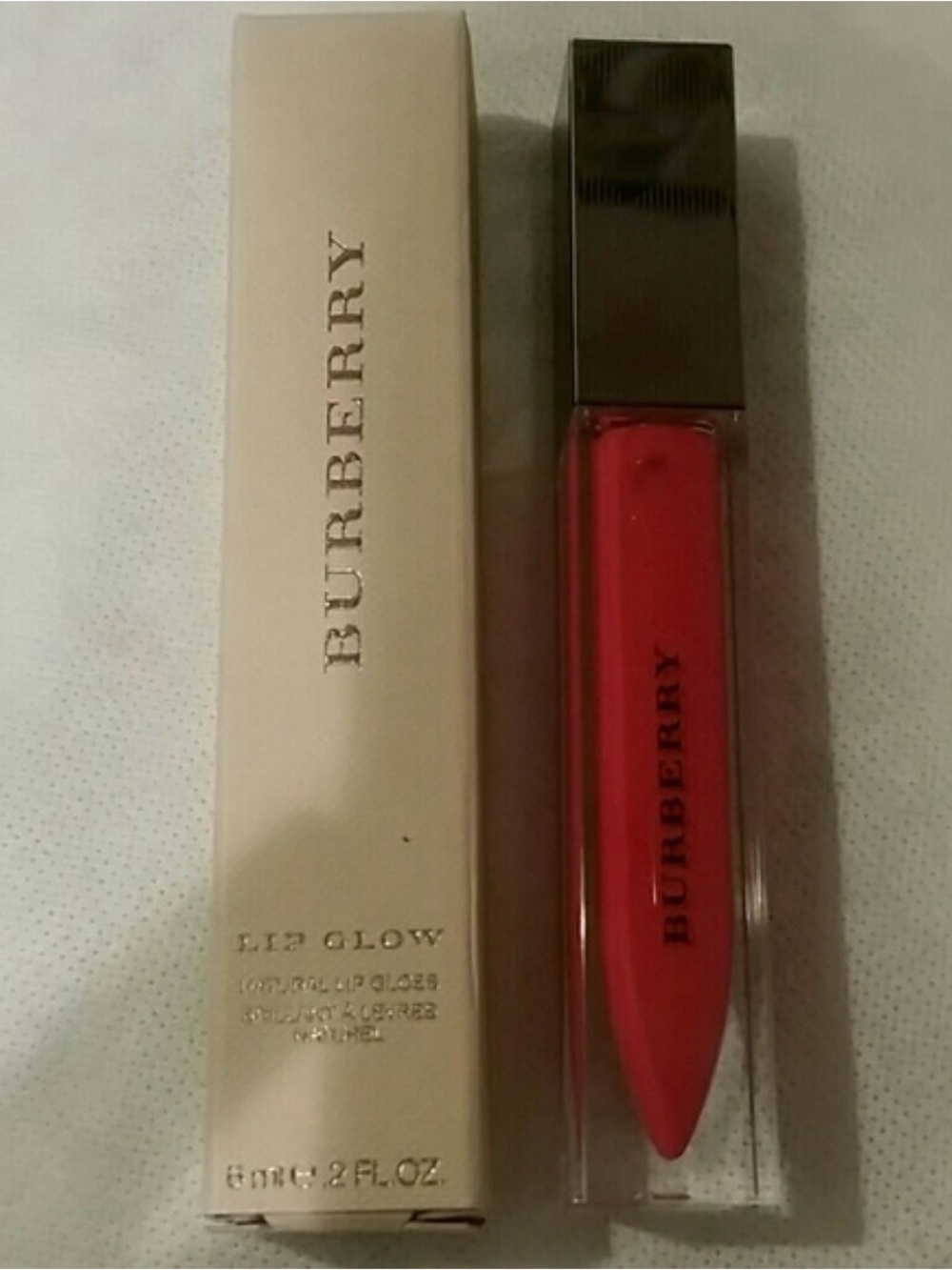 Burberry Lip Glow Gloss - military Red color